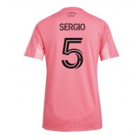 Inter Miami Sergio Busquets #5 Domáci Ženy futbalový dres 2025-26 Krátky Rukáv